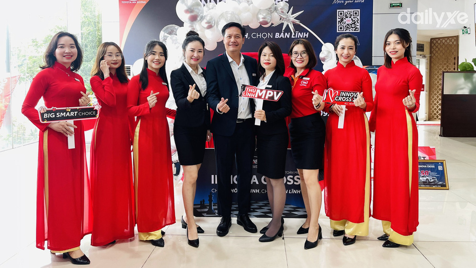 Đội ngũ nhân viên tại Toyota An Sương