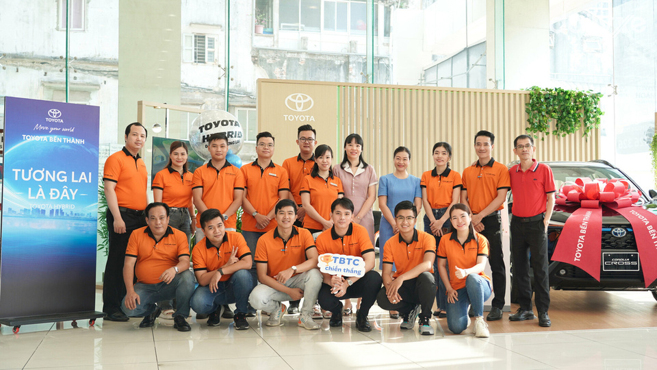 Đội ngũ nhân viên tại Toyota Bến Thành