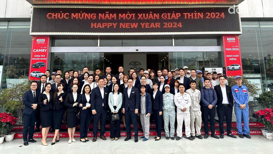 Đội ngũ nhân sự tại Toyota Cẩm Phả