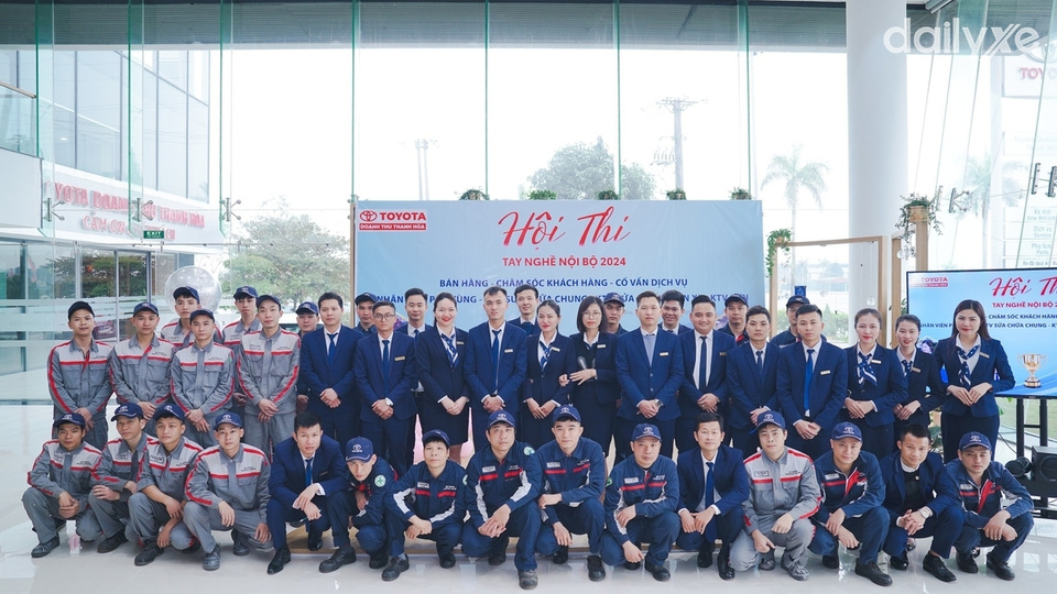Đội ngũ nhân sự tại Toyota Doanh Thu Thanh Hóa