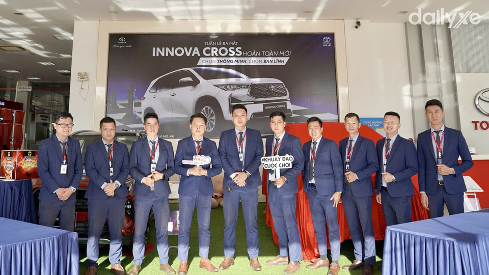 Đội ngũ nhân viên tại Toyota Gia Lai