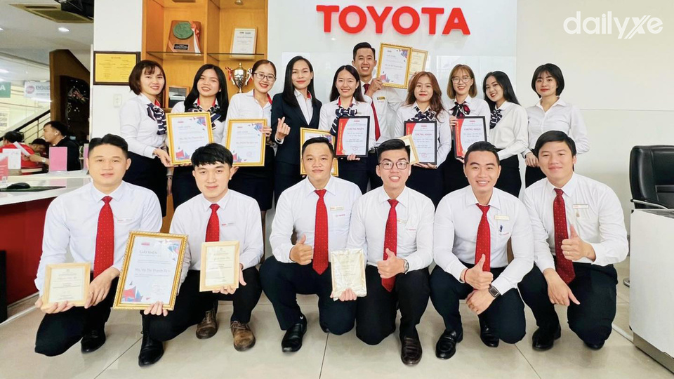 Đội ngũ nhân viên tại Toyota Gò Vấp