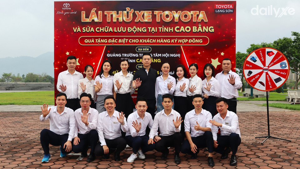 Đội ngũ nhân viên tại Toyota Lạng Sơn