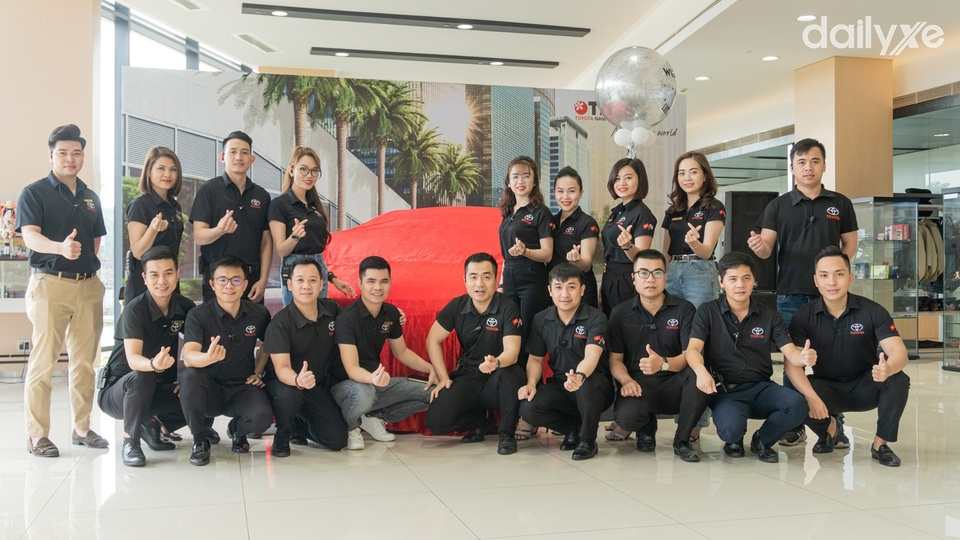 Đội ngũ nhân viên tại Toyota Nankai Hải Phòng