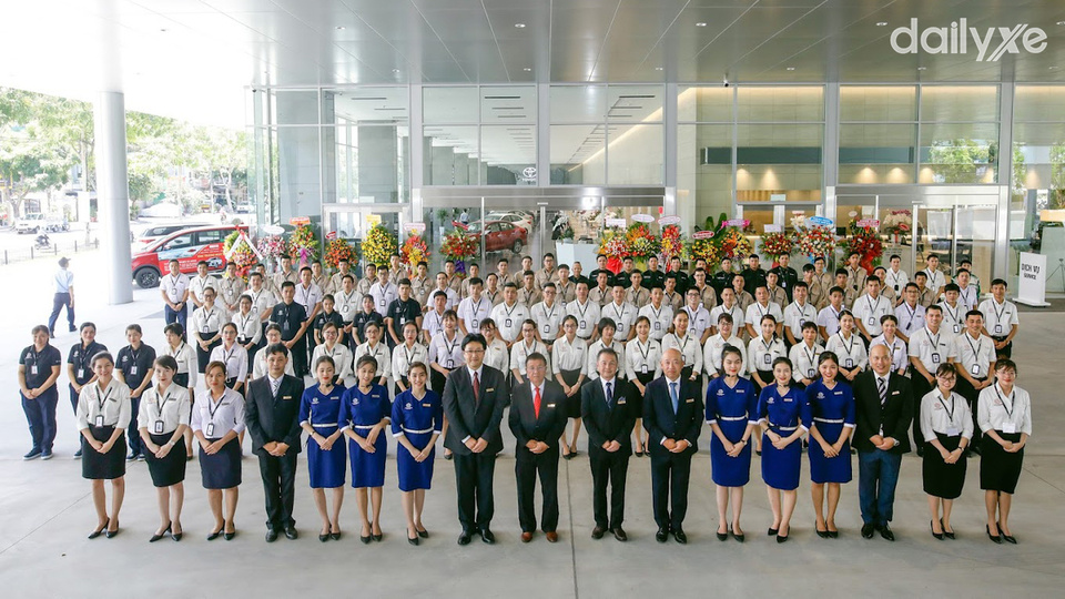 Đội ngũ nhân sự tại Toyota Okayama Đà Nẵng