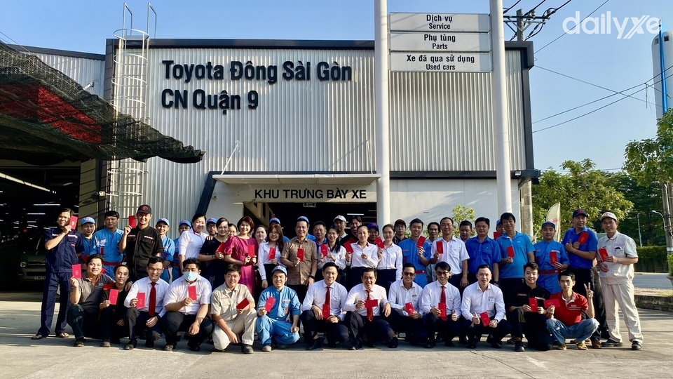 Đội ngũ nhân viên của tại Toyota Quận 9