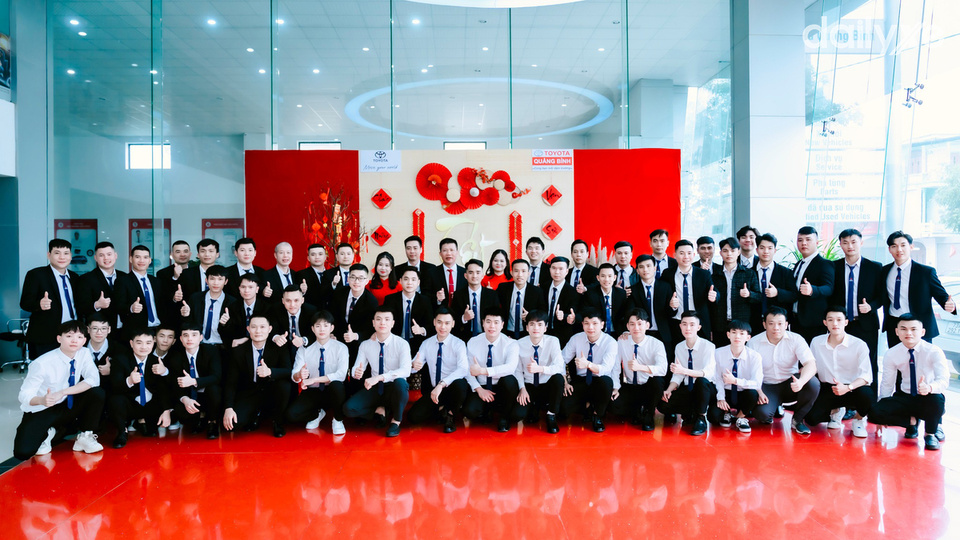 Đội ngũ nhân sự tại Toyota Quảng Bình