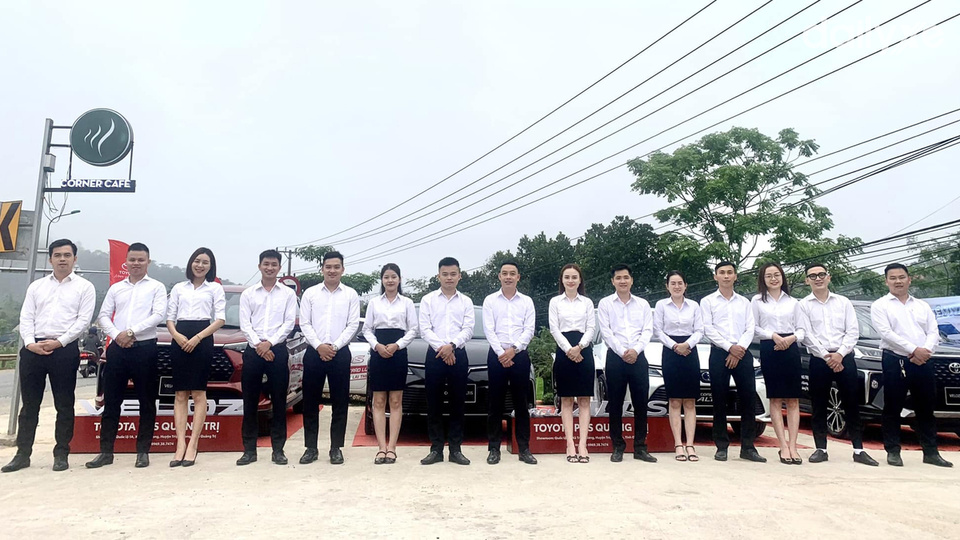 Đội ngũ nhân viên tại Toyota Quảng Trị