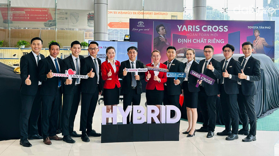 Đội ngũ nhân viên tại Toyota Tân Phú