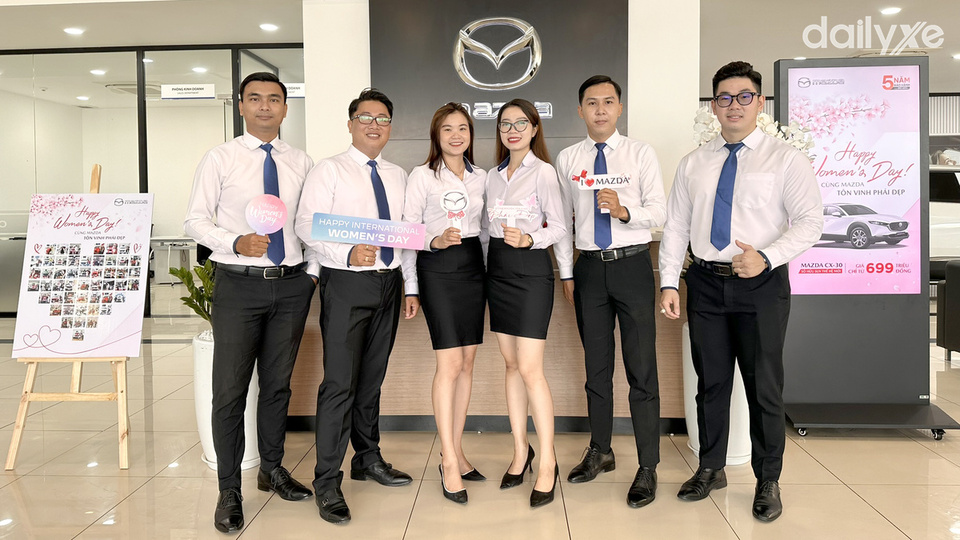 Đội ngũ nhân sự tại Mazda An Giang