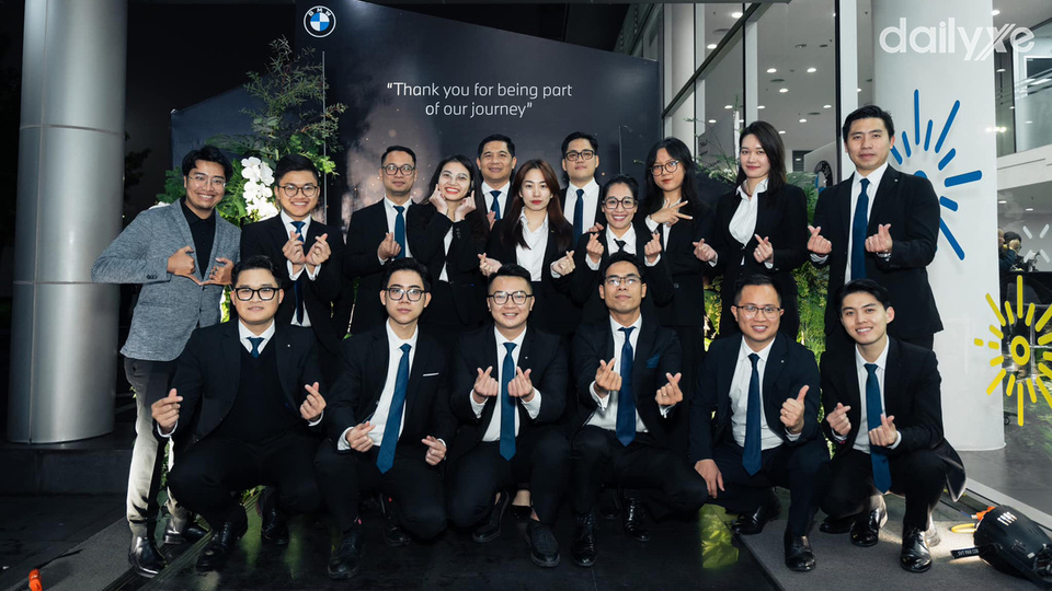 Đội ngũ nhân viên của BMW Long Biên
