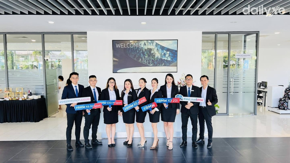 Đội ngũ nhân viên tại BMW Nha Trang