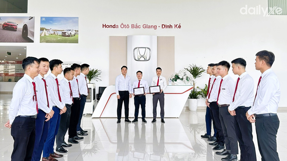 Đội ngũ nhân sự tại Honda Ôtô Bắc Giang