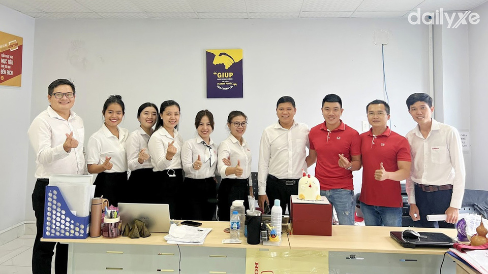 Đội ngũ nhân viên của showroom Honda Ô tô Tây Ninh