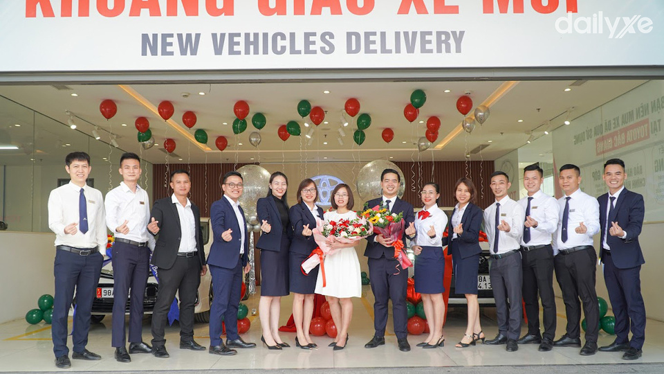 Đội ngũ nhân sự tại Toyota Bắc Giang