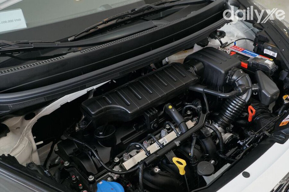 KIA Morning sử dụng động cơ nhỏ vận hành tiết kiệm nguyên nhiệu