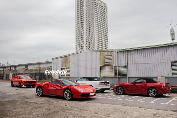 Ferrari 488 gtb ra mắt Đại gia Lân Sài Gòn có 2 chỗ: giá trên dưới 12 tỷ đồng