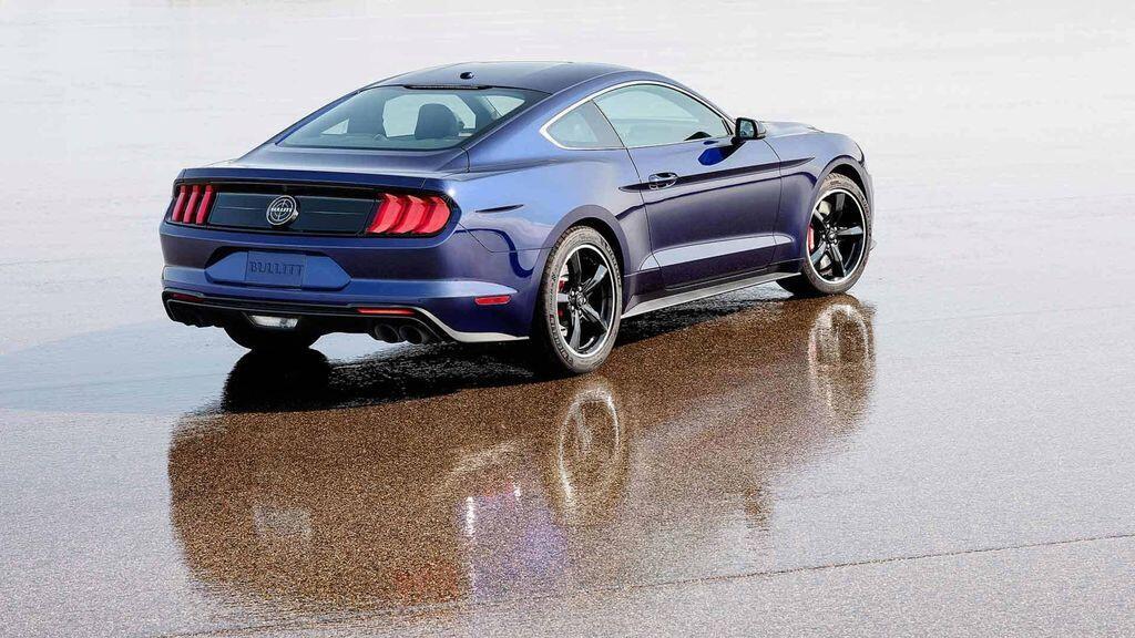 Ford Mustang Bullitt sơn xanh Kona được quyên góp từ thiện - Hình 5