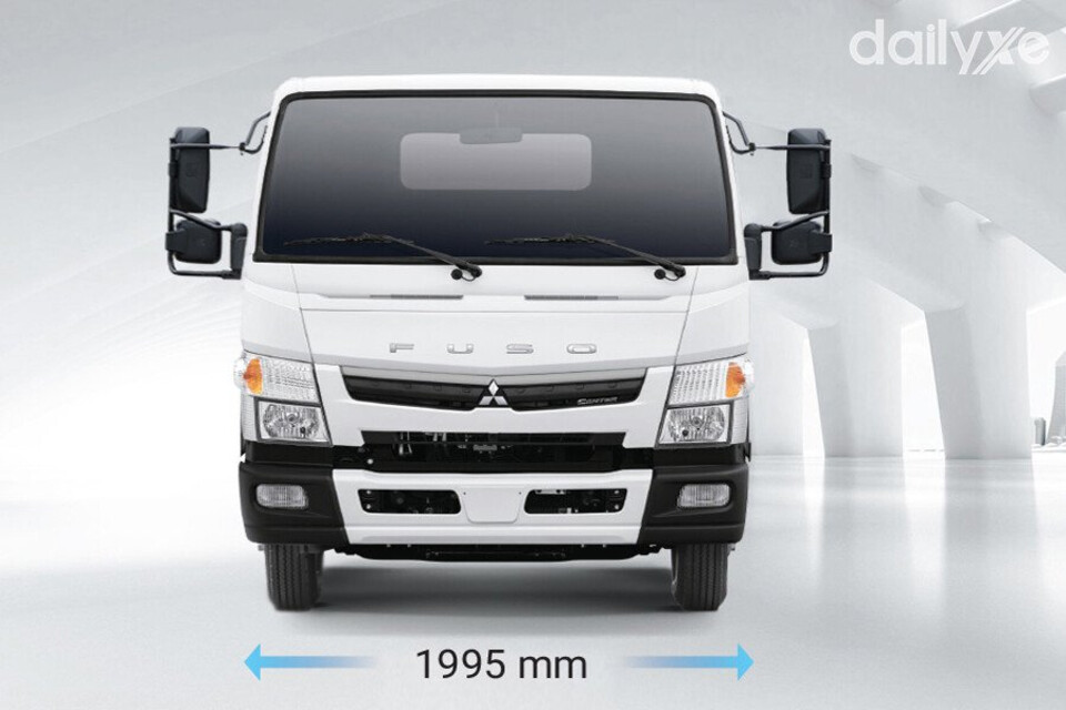 Công nghệ sơn cao cấp tạo ánh kim được áp dụng trên Fuso Canter