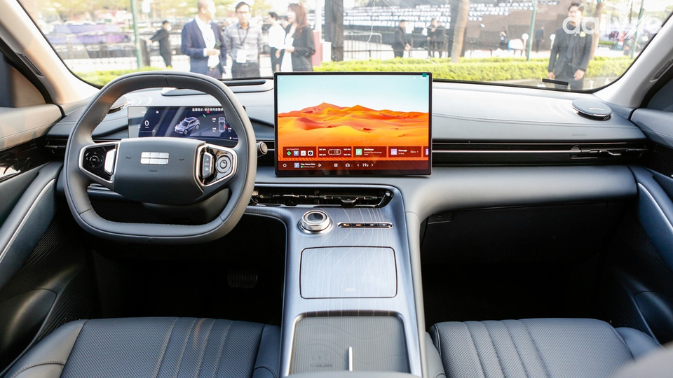 Không gian nội thất Geely EX5 tiện nghi hiện đại