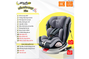 Ghế ô tô trẻ em Doudou ISOFIX 360° – Có đáng mua trong tầm giá 2 triệu? Ghế ô tô trẻ em Doudou ISOFIX 360° – Có đáng mua trong tầm giá 2 triệu?