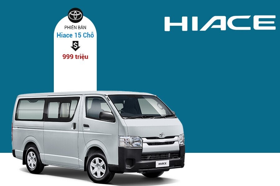 Giá xe Toyota Hiace 2023 mới nhất tại Việt Nam