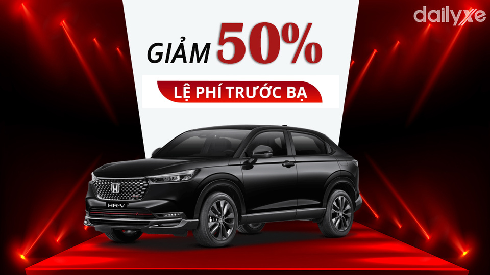 Chương trình ưu đãi giảm giá trước bạ 50% Honda Việt Nam
