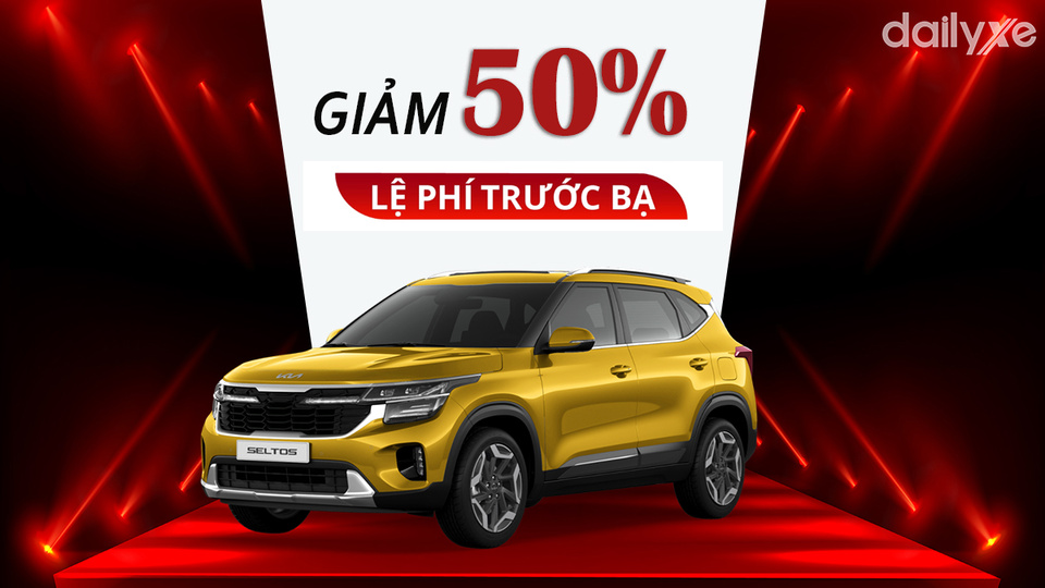 KIA Motors Việt Nam giảm 50% lệ phí trước bạ