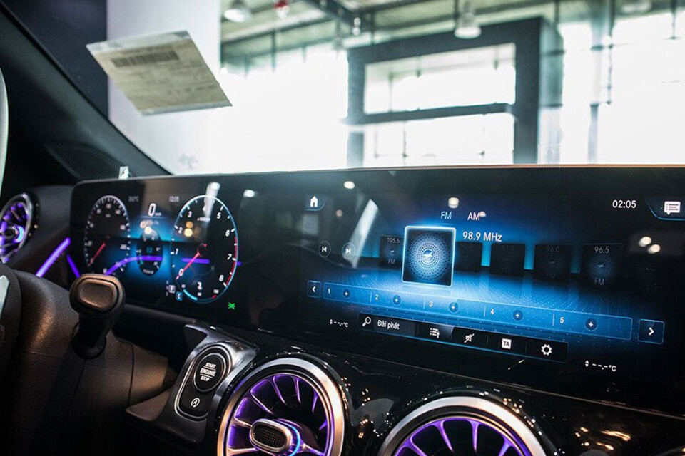 Màn hình giải trí tiện dụng