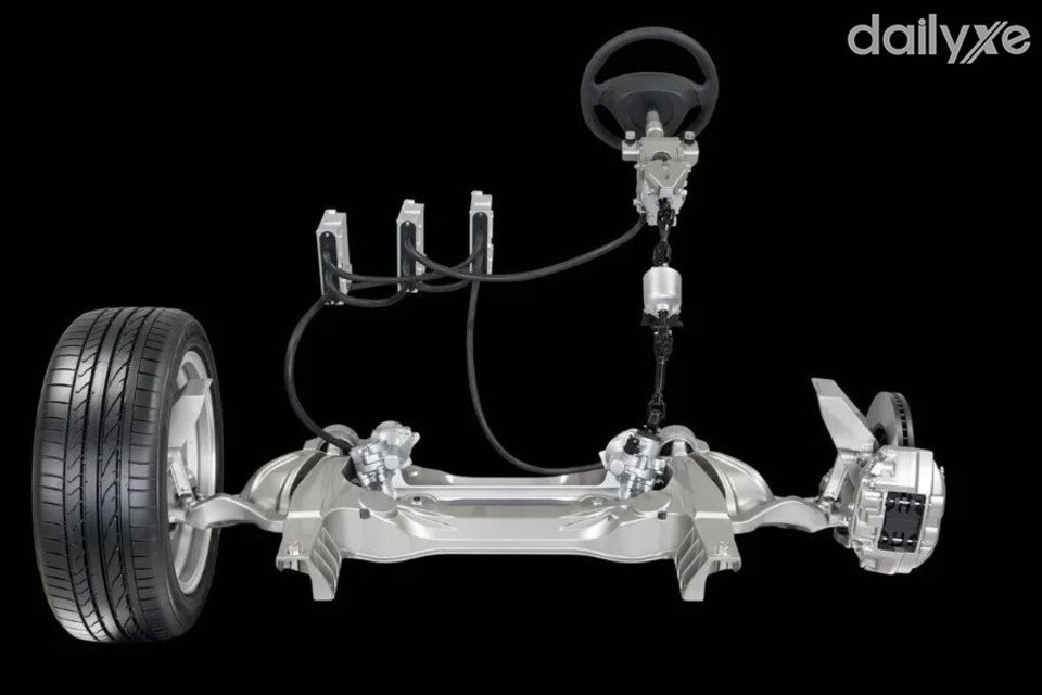 Hệ thống lái điện tử SBW sử dụng công nghệ tiên tiến