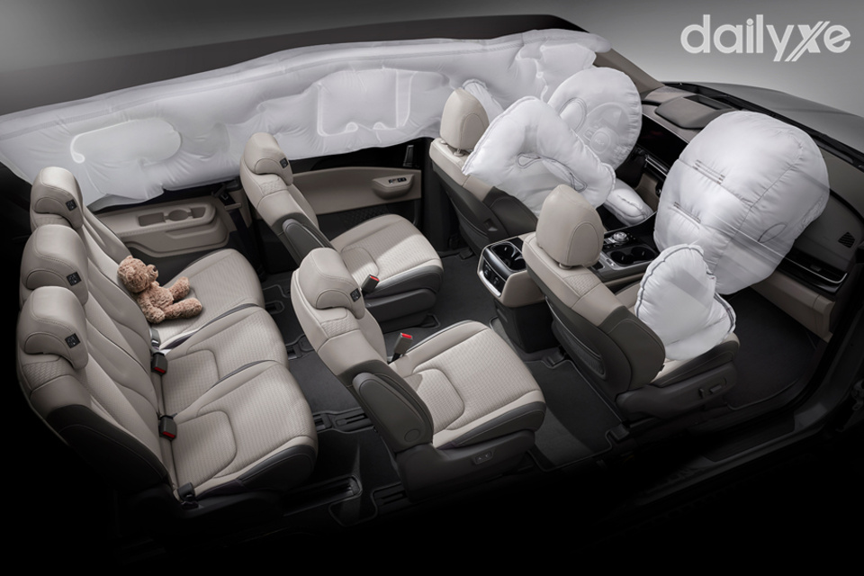 Trang bị hệ thống túi khí an toàn