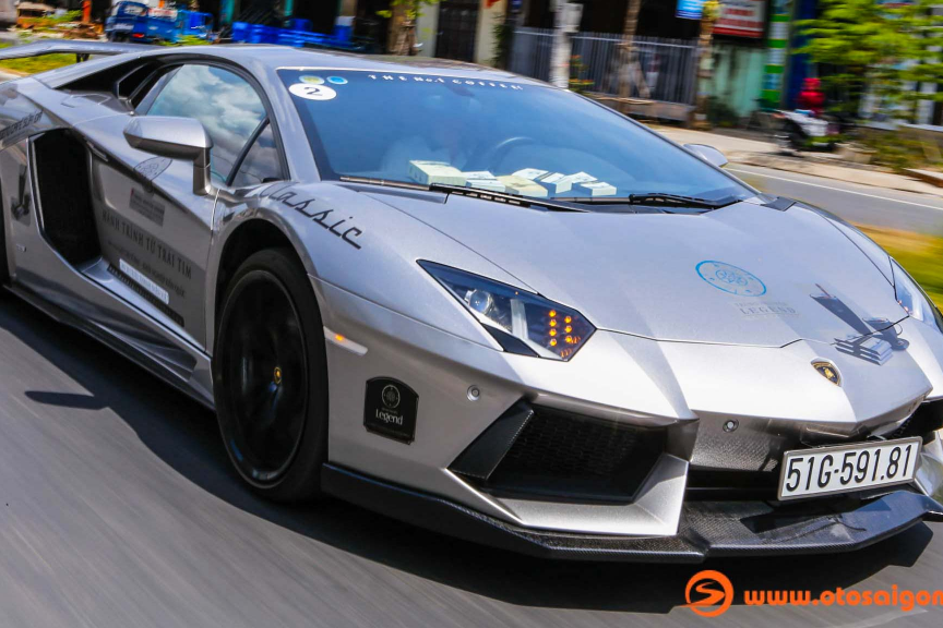 Hình ảnh Lamborghini Aventador LP700-4 độ DMC của Trung Nguyen Legend