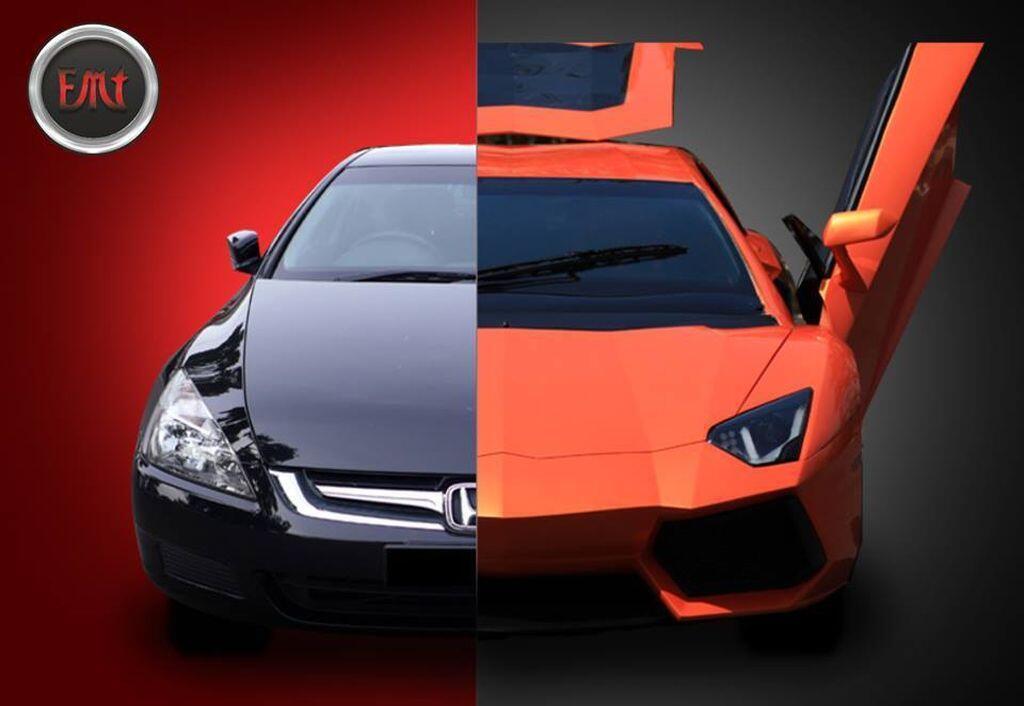 Honda Accord “biến hình” thành Lamborghini Aventador tại Ấn Độ