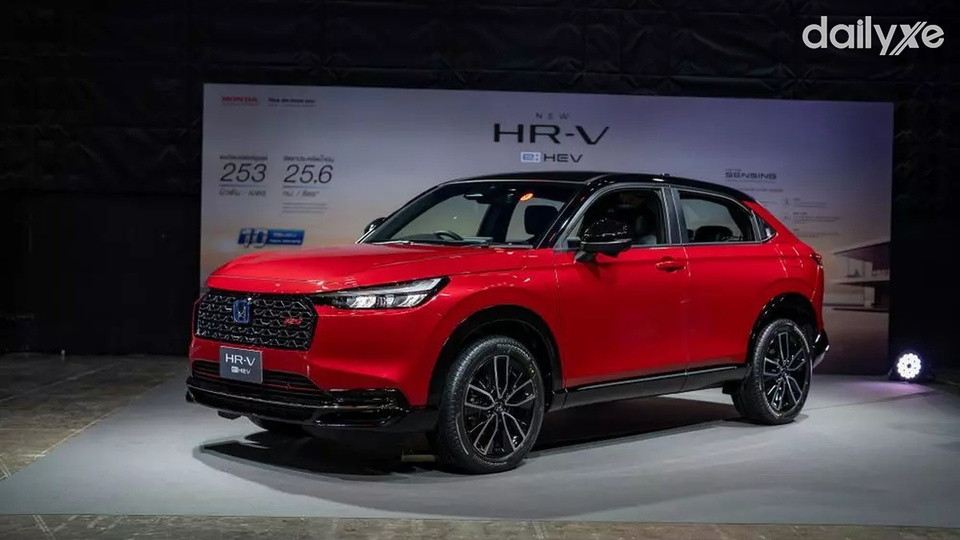 Honda vừa chính thức trình làng phiên bản nâng cấp của HR-V 2025 tại Thái Lan