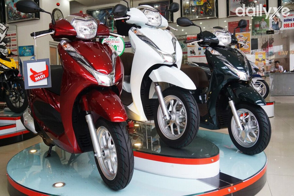 Honda Lead thiết kế hiện đại với kiểu dáng thanh lịch