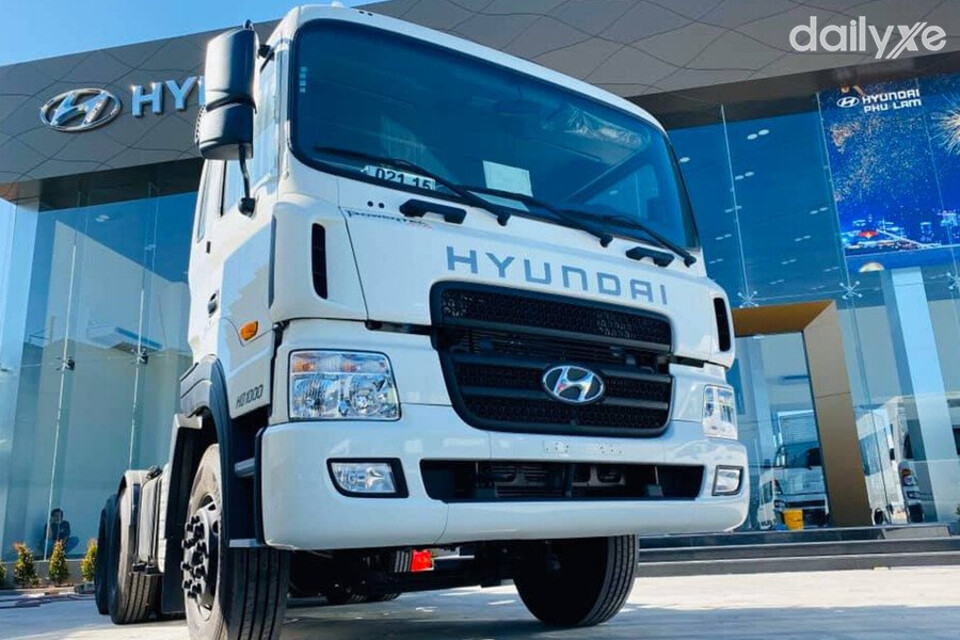 Hyundai HD1000 toát lên vẻ đẹp mạnh mẽ, đầy uy lực