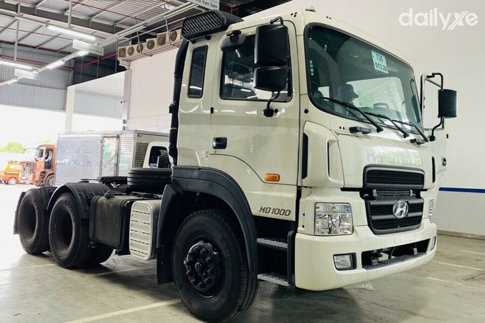 Hyundai HD1000 trang bị màu sơn tĩnh điện bền bỉ