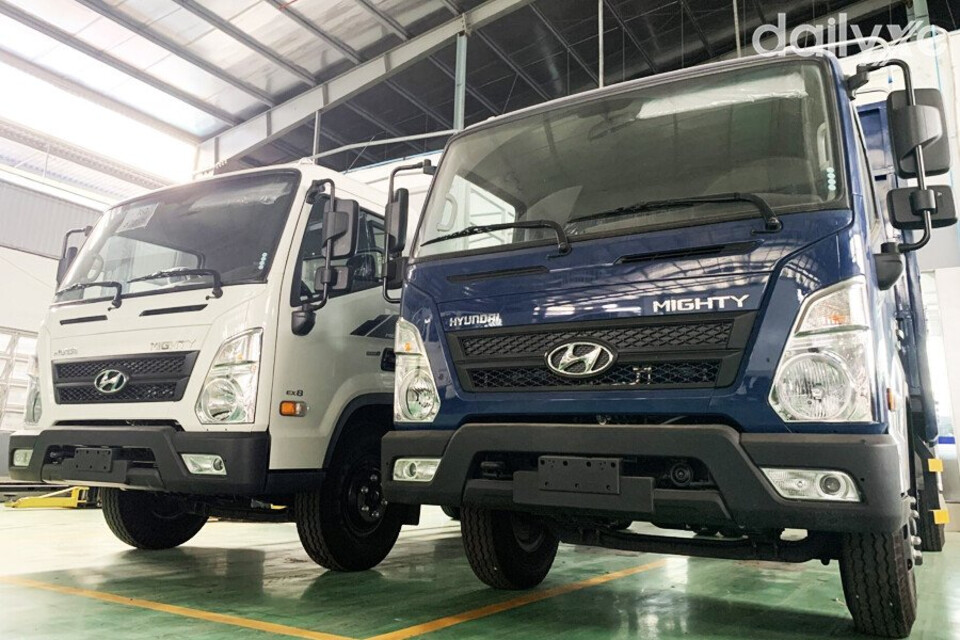 Mighty EX Series sở hữu hai màu xe thịnh hành