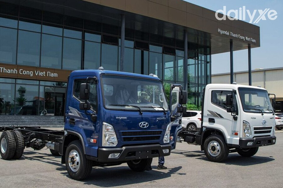 Hyundai Mighty EX8 GT là dòng xe tải hạng trung được đánh giá cao