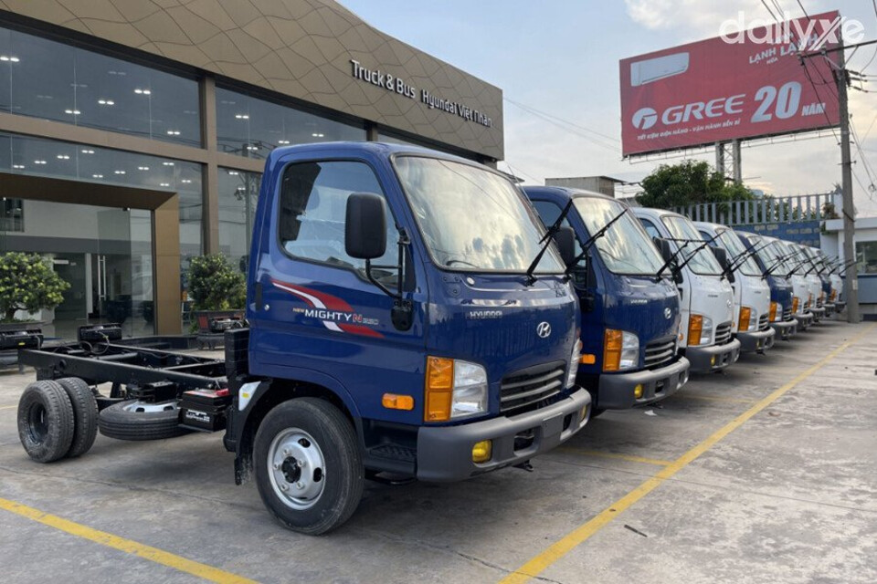 Xe Tải Hyundai New Mighty N250 thiết kế hiện đại, di chuyển linh hoạt