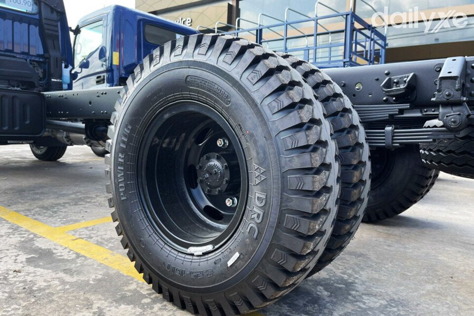 Lốp xe có kích thước lớn