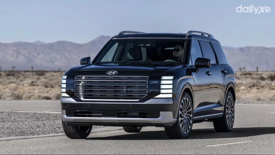 Palisade mới sở hữu ngoại hình vuông vức và nam tính