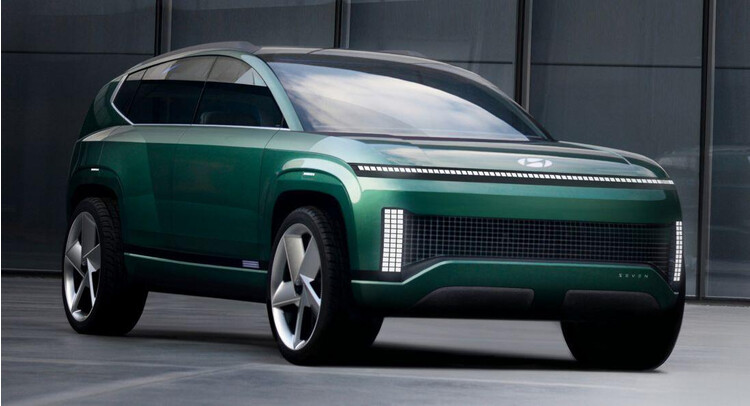 Hyundai ra mắt concept SUV full-size chạy điện SEVEN hyundai ra mat concept suv full-size chay dien seven