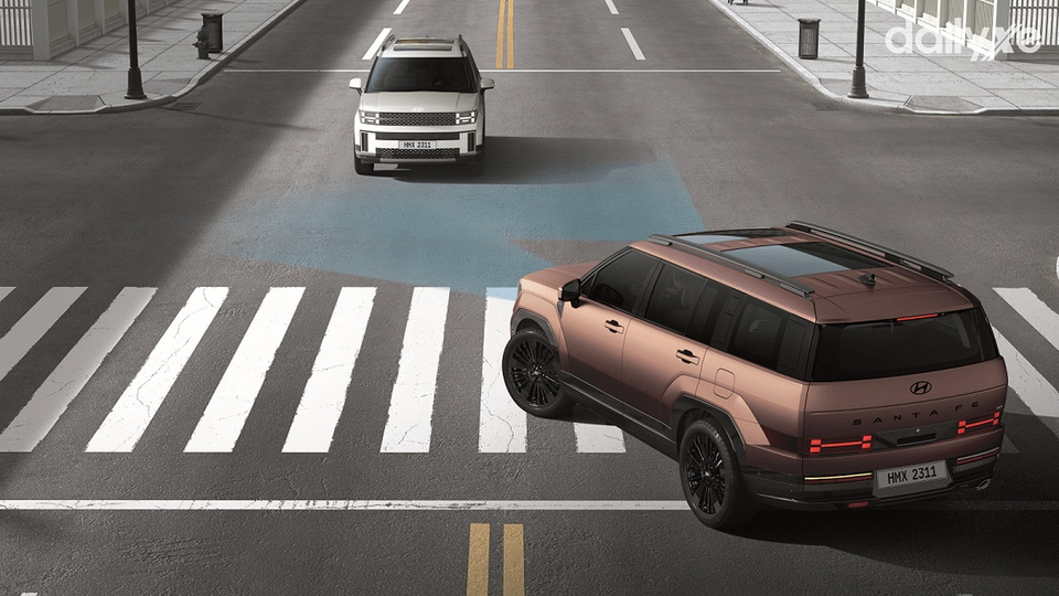 Một số tính năng an toàn nổi bật của Hyundai Santa Fe Hybrid