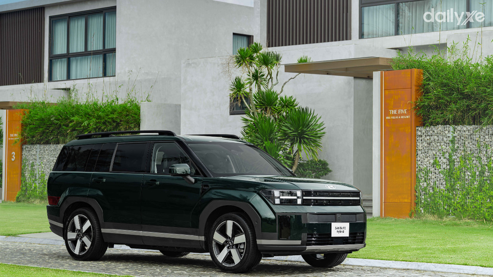 Hyundai SantaFe Hybrid sử dụng khung gầm N-Platform hiện đại