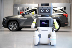 Hyundai sử dụng robot để chăm sóc khách hàng tại đại lý