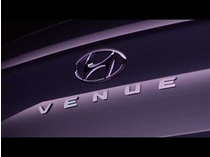 Hyundai Venue lộ diện: lưới tản nhiệt gợn sóng, động cơ turbo 1.0L