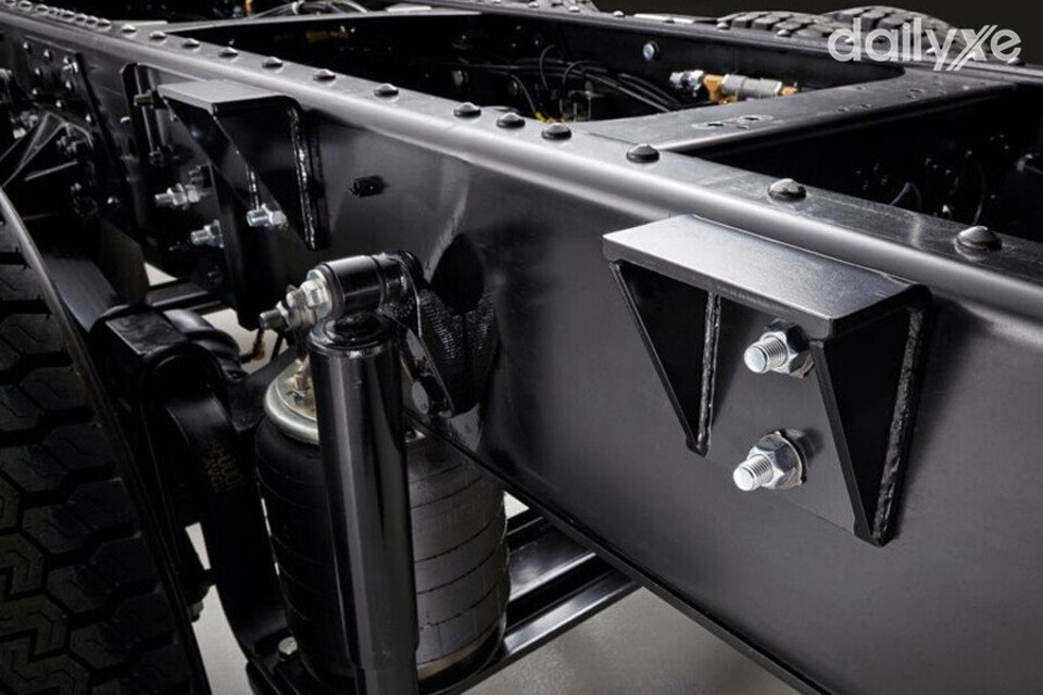 Khung gầm có khả năng chịu tải tốt