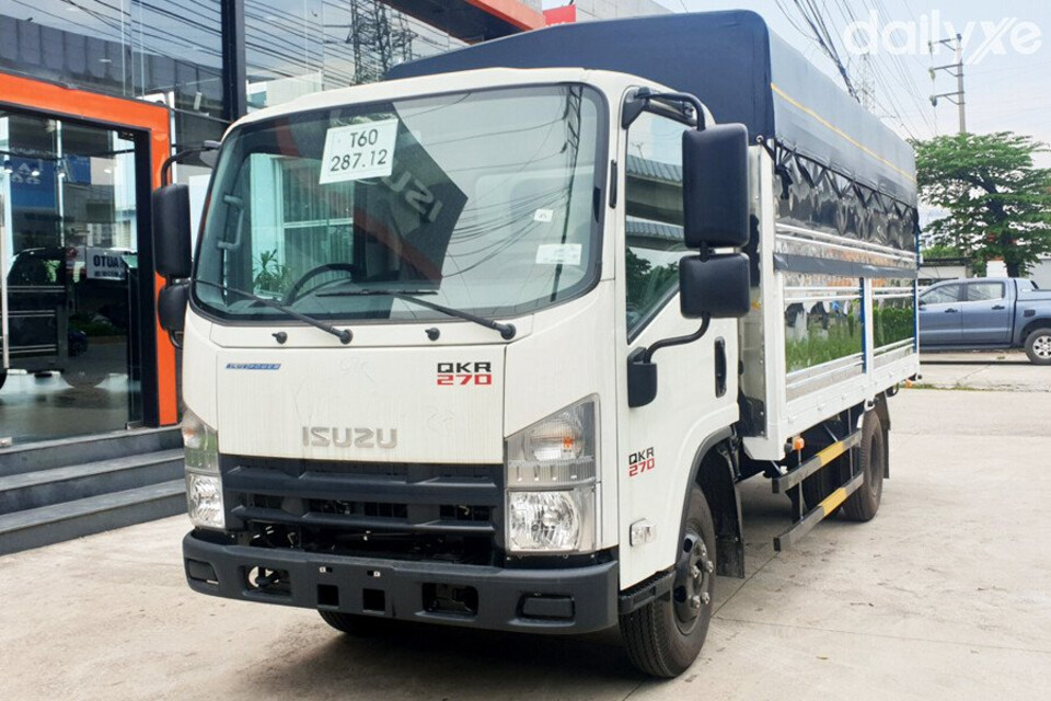 Isuzu Q-Series có nhiều kích thước tùy vào từng phiên bản