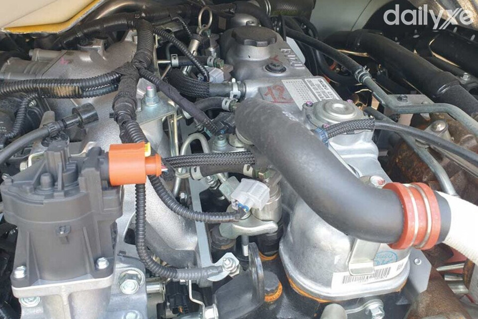 Trang bị khối động cơ vận hành bền bỉ